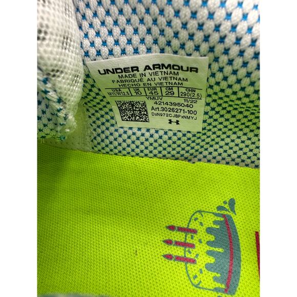 Under Amour Curry Flow 10 “Splash Party” size 11 men’s - Picture 6 of 7